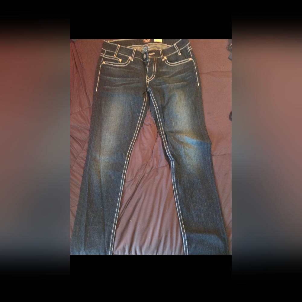 Women's Classic Blue Straight Jeans